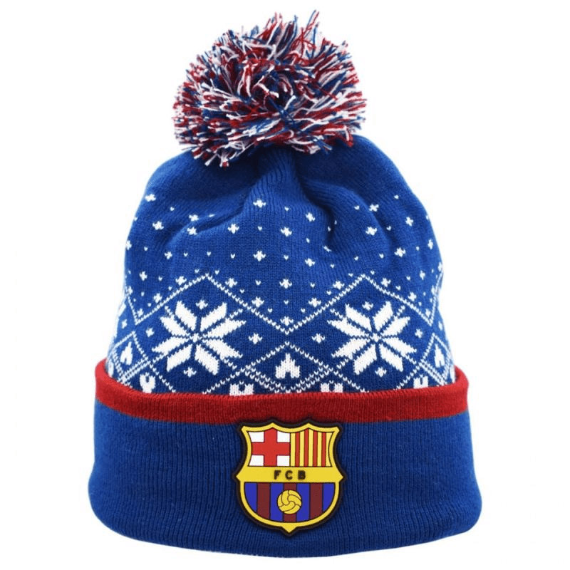 FC Barcelona FCB Christmas Hat Jr 5004GNP - Sportsnexa